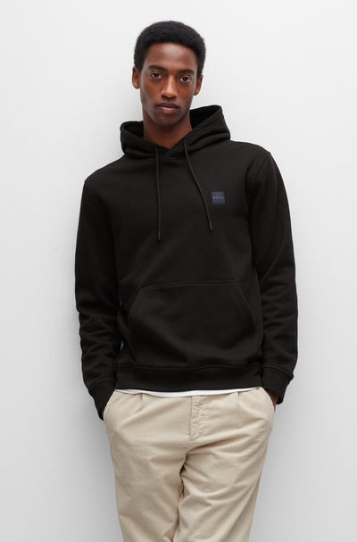 BOSS Wetalk Sweat Top in Black
